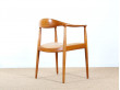 Scandinavian armchair The Chair, designed by Hans J. Wegner