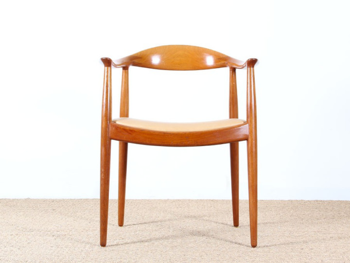 Scandinavian armchair The Chair, designed by Hans J. Wegner