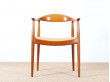 Scandinavian armchair The Chair, designed by Hans J. Wegner