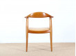 Scandinavian armchair The Chair, designed by Hans J. Wegner