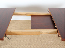 Rectangular dining table in rosewood, 6/10 people