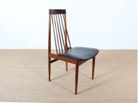 Set of 6 chairs in rosewood