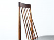 Set of 6 chairs in rosewood