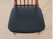 Set of 6 chairs in rosewood