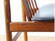 Set of 6 chairs in rosewood