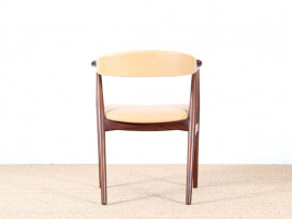 Scandinavian desk chair in teak