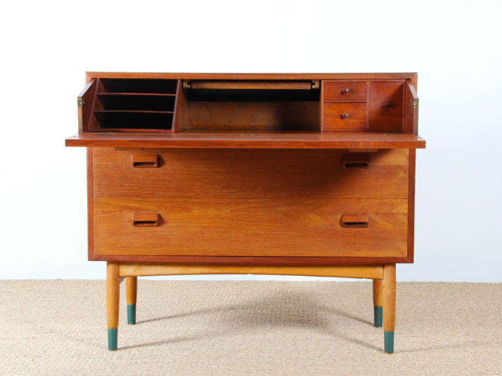 Scandinavian commode / secretary in teak