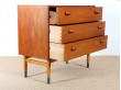 Scandinavian commode / secretary in teak