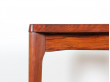 Scandinavian dining table in rosewood 4/8 seats.