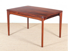 Table de repas scandinave en palissandre 4/8 pers.