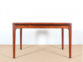 Scandinavian dining table in rosewood 4/8 seats.