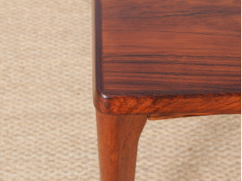 Scandinavian dining table in rosewood 4/8 seats.