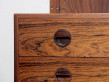 Mid century modern danish wall system in Rio rosewood