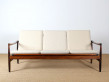 Scandinavian rosewood sofa, 3 seater