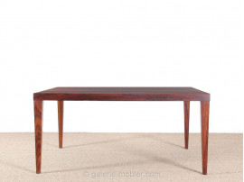 Scandinavian occasional table in rosewood