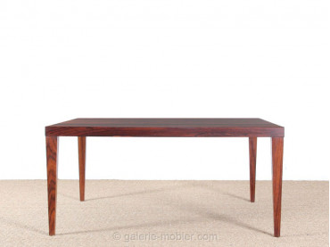 Scandinavian occasional table in rosewood