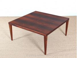 Scandinavian occasional table in rosewood