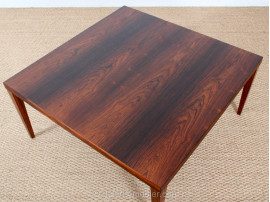 Scandinavian occasional table in rosewood