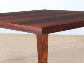 Scandinavian occasional table in rosewood