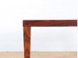 Scandinavian occasional table in rosewood