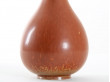 Scandinavian ceramic orange vase