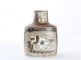 Scandinavian ceramic vase,  Baca motif  719/3207