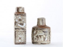 Scandinavian ceramic vase,  Baca motif  719/3207