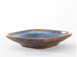 Scandinavian ceramics : square bowl in blue