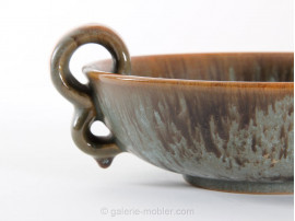 Scandinavian ceramics : double-handled bowl