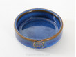 Scandinavian ceramics : Blue and bronze bowl Northern lights