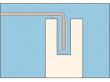 Danish latex straps with 90° hooks