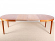 Scandinavian teak dining table 6/10 seats.