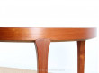 Scandinavian teak dining table 6/10 seats.