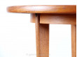 Scandinavian dining table in teak and oak (4/8 seats)