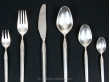 Set of scandinavian silverplate cutlery Cheri for 12 people, 76 pieces.