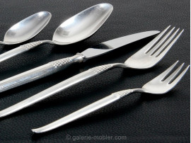 Set of scandinavian silverplate cutlery Cheri for 12 people, 76 pieces.