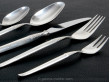 Set of scandinavian silverplate cutlery Cheri for 12 people, 76 pieces.