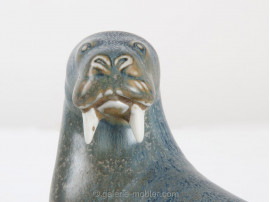 Scandinavian ceramics. Walrus by Gunnar Nylund