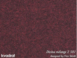 Upholstery fabric per meter, Kvadrat Divina Melange 2, 24 colours