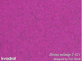 Upholstery fabric per meter, Kvadrat Divina Melange 2, 24 colours