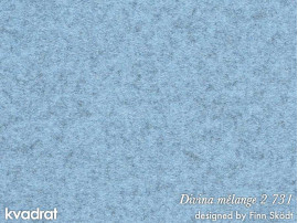 Upholstery fabric per meter, Kvadrat Divina Melange 2, 24 colours