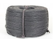 Woven Danish paper cord in black. 500 m.