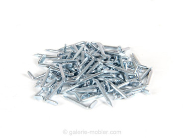 Clous pour chaises danoises cordées. 100 pieces
