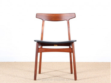 Set of 6 scandinavian chairs in Rio rosewood