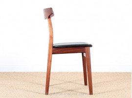 Set of 6 scandinavian chairs in Rio rosewood