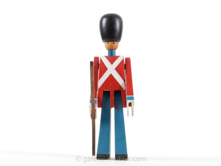 Royal guardsman with rifle designed by Kay Bojesen