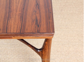 Scandinavian dining table in Rio rosewood 8/12 seats.