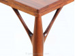 Scandinavian dining table in Rio rosewood 8/12 seats.