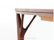 Scandinavian dining table in Rio rosewood 8/12 seats.