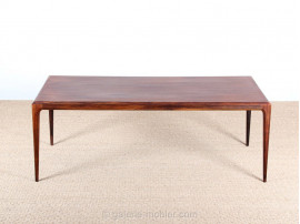 Table basse scandinave en palissandre de Rio 